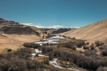 view of mountains
