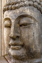 Fototapeta na wymiar statue of buddha in ayutthaya thailand