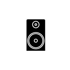 music Speaker simple vector black Icon