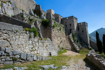 Fototapeta na wymiar Klis fortification - Game of thrones filming location close to town of Split in Croatia