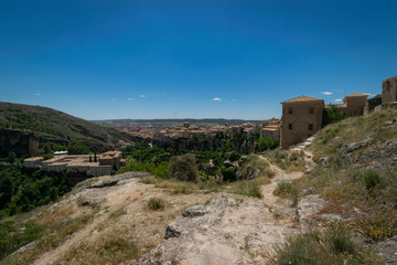 Fototapeta na wymiar Vistas de Cuenca (España)