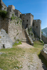 Fototapeta na wymiar Klis fortification - Game of thrones filming location close to town of Split in Croatia