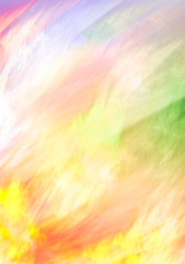 Light and dreamy abstract background. The atmosphere of joy, carefree childhood and celebration