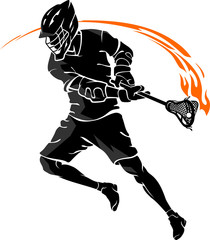 Lacrosse Flame Defense