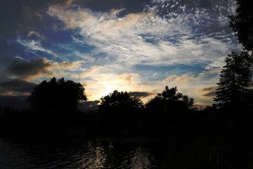 himmel cloud sunrise berlin