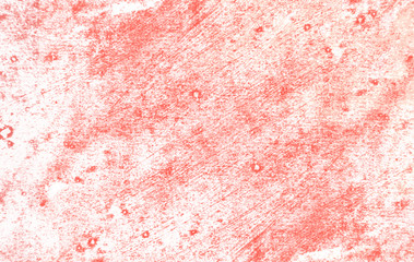 coral pink white summer paint background texture with grunge brush strokes