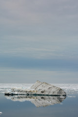 iceberg with copt space above