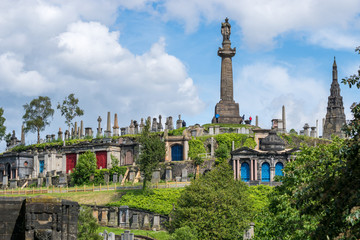 Fototapeta na wymiar Necropolis, Glasgow, Scotland