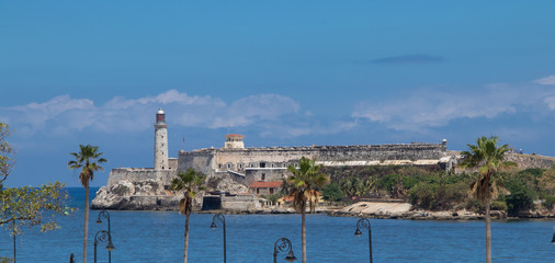 Havana Fort Guarding the Entrance to the Port of Havana, Cuba