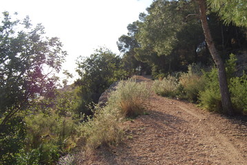 Top of Ermita Santa Barbara, Lliria, Valencia, Spain