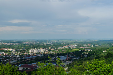 panorama miasta Lwów 