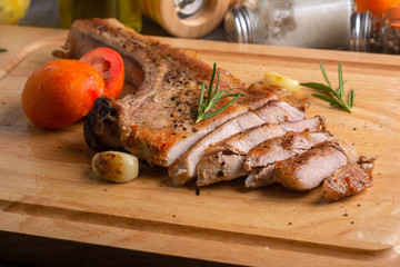 Grilled Pork Chops.