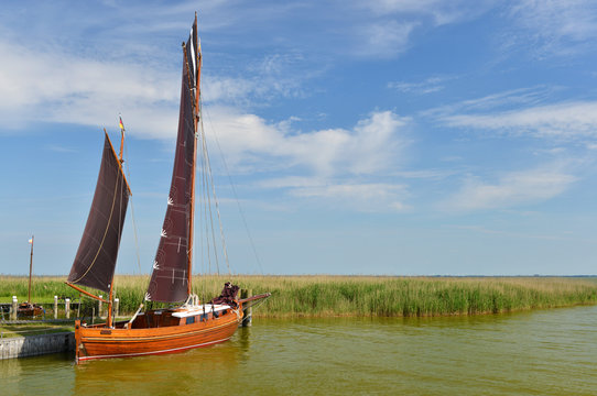 Zeesboot am Dar&szlig;er Bodden
