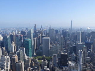 Fototapeta na wymiar Beautiful New York City skylinea