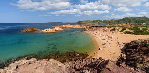 Photo sur Plexiglas Cala Pregonda, île de Minorque, Espagne Cala Pregonda, Minorque (Espagne)