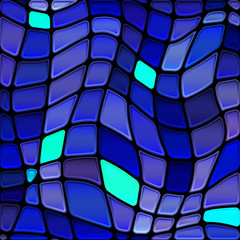 abstract vector stained-glass mosaic background