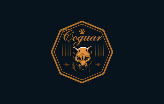 The image of a coguar or panter.