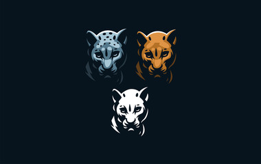 The image of a coguar or panter.