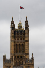 Fototapeta na wymiar London - Palace of Westminster - March 20, 2019