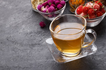 Cup of mountain tea