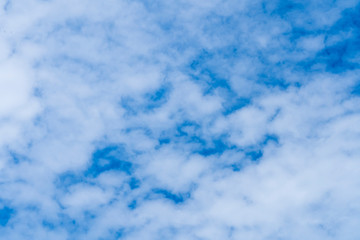 Blue Sky and Cloud in the summer
