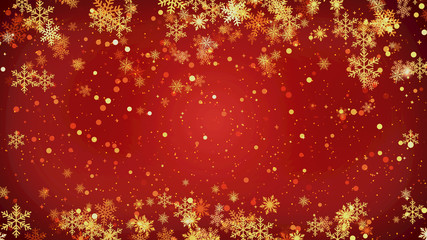 Christmas Gold Snowflake