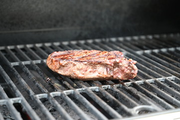 meat on grill