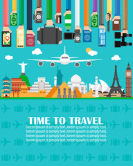 Time to travel.lorem ipsum is simply text