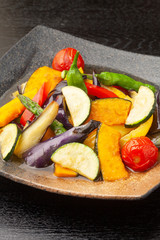 夏野菜の揚げ浸し