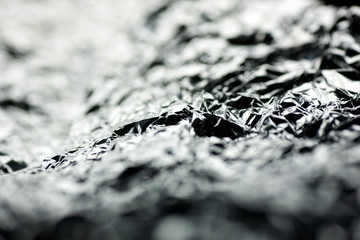 Aluminum foil macro abstract background fine art in high quality prints products fifty Megapixels