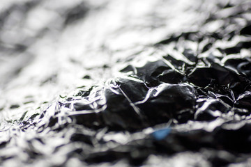 Aluminum foil macro abstract background fine art in high quality prints products fifty Megapixels