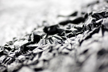 Aluminum foil macro abstract background fine art in high quality prints products fifty Megapixels