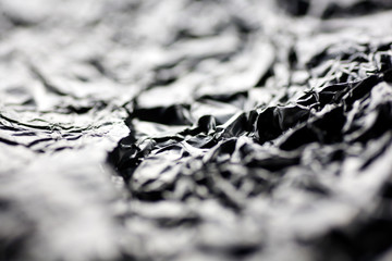 Aluminum foil macro abstract background fine art in high quality prints products fifty Megapixels