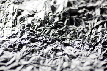 Aluminum foil macro abstract background fine art in high quality prints products fifty Megapixels
