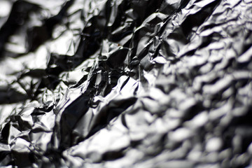 Aluminum foil macro abstract background fine art in high quality prints products fifty Megapixels
