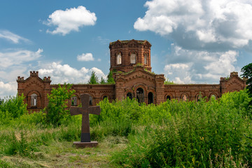  Monastery of the 19th century, destroyed during the Soviet era