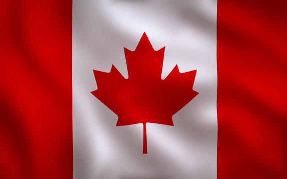 Canadian Flag Image Full Frame