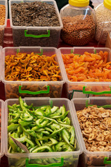 Spices and herbs from the Turkish market