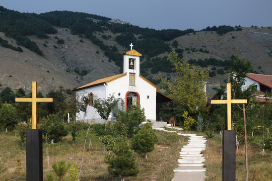 Orthodox Church in Korce, Albania, Europe 