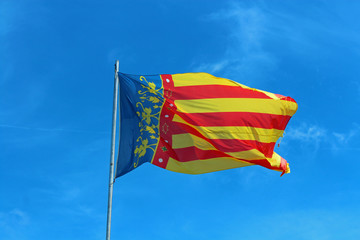 Flagge von Valencia