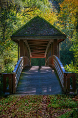 Naklejka premium Brücke über die Murr in Murr