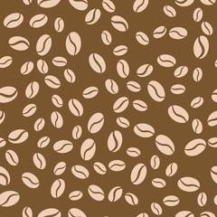 Coffee seamless vector pattern for Cup mug, restaurant or cafe menu design. 