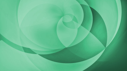 Abstract Geometric Green Background 