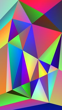 Colorful geometric shapes with texture. Unusual color shapes for your message. Business or tech presentation, app cover template. Design for fashion, background, wallpaper, fabric and wrapping.