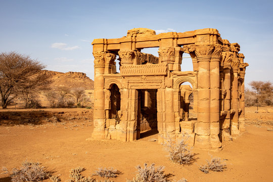 Naqa is a ruined ancient city of the Kushitic Kingdom of Meroe in modern-day Sudan