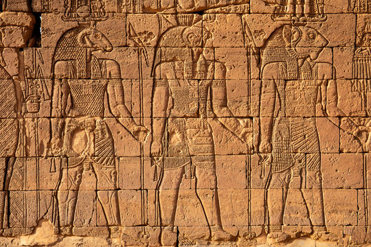 Naqa is a ruined ancient city of the Kushitic Kingdom of Meroe in modern-day Sudan