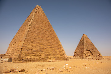 The mysterious pyramids at Jebel Barkal, Sudan