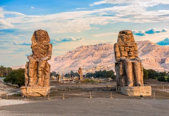 Foto op Plexiglas Colossi of Memnon © zevana