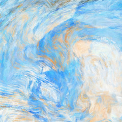 Abstract art pattern for design textile or fabric. Beauty colors backdrop template for decor interior as big size wall print or posters. Oil watercolor and pastel mixed technique painting background.