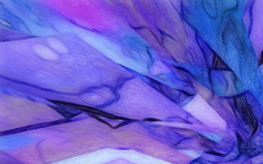 Fototapeta premium Abstract art pattern for design textile or fabric. Beauty colors backdrop template for decor interior as big size wall print or posters. Oil watercolor and pastel mixed technique painting background.